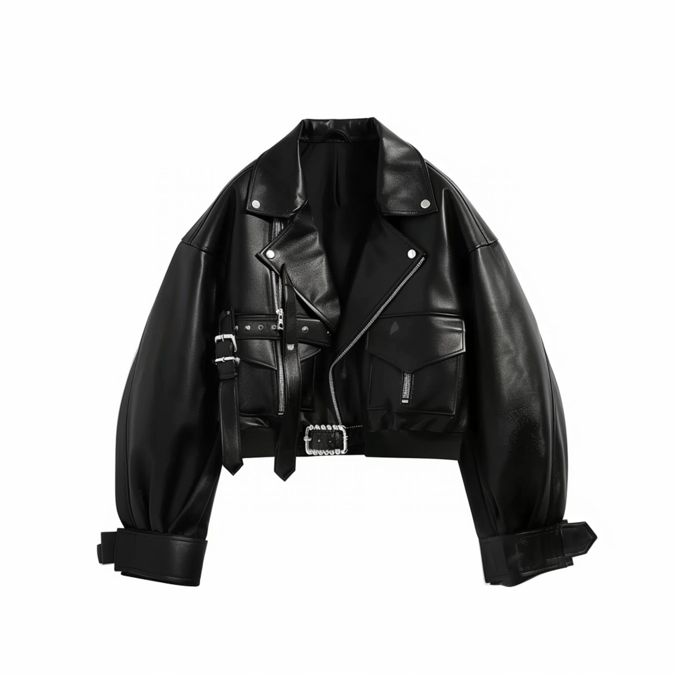 Classic Black Bomber Jacket